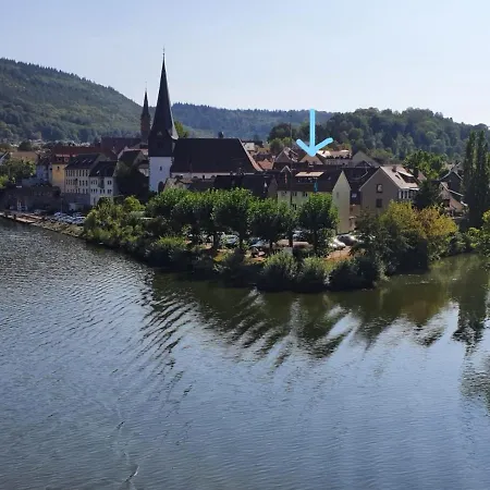 Ferienwohnungen Flussufer - Neckargemuend Altstadt Extérieur photo